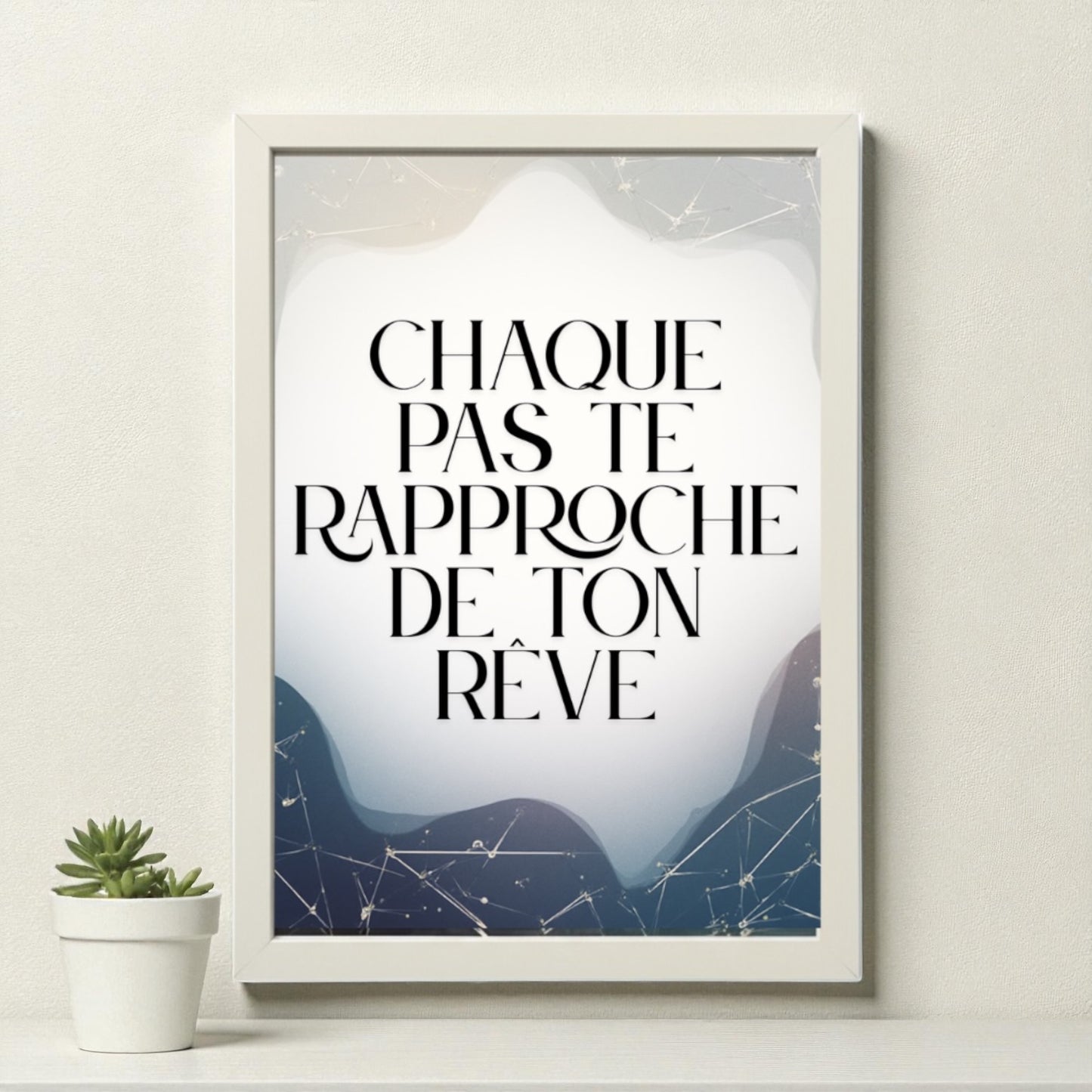Affiche Murale Inspirante – Poster Motivation | Idée Cadeau Noël Originale - Affiches et posters