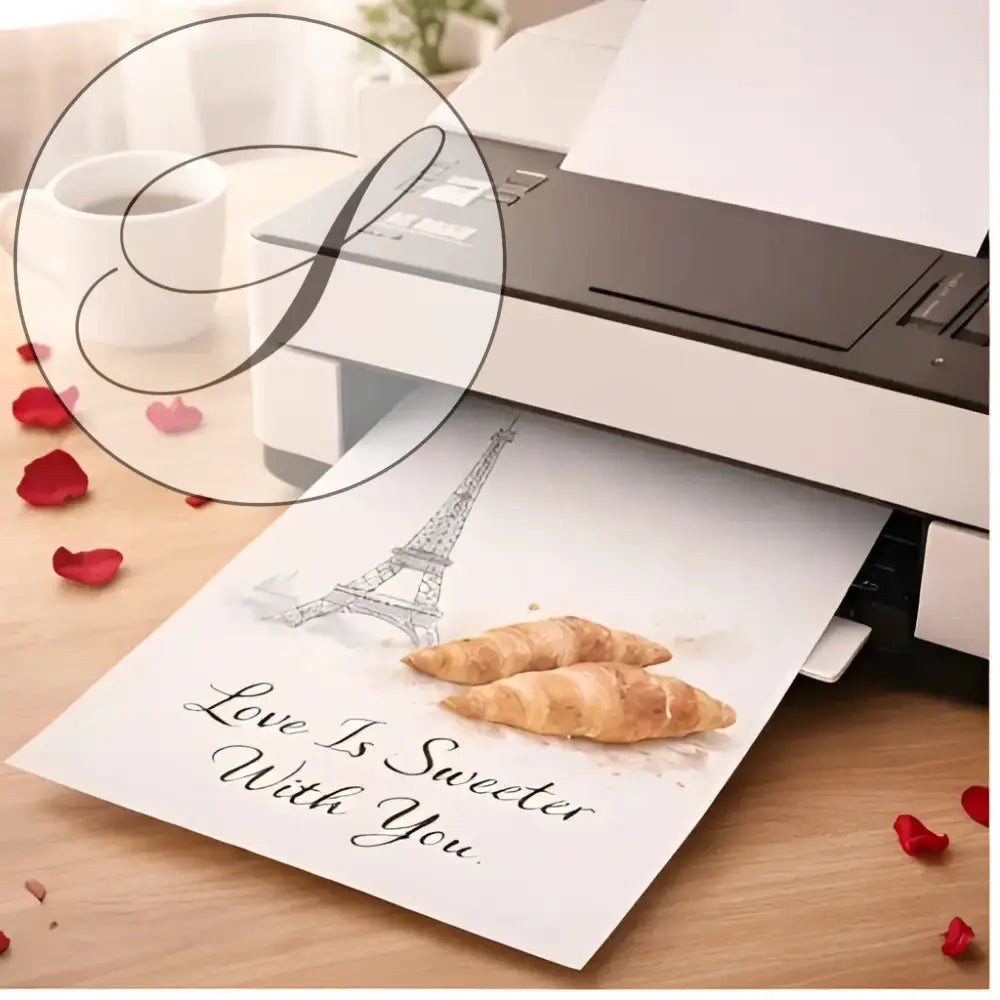 Cadeau Saint Valentin en poster download pour décoration murale élégante
