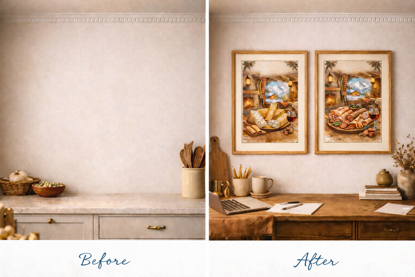 Kitchen Poster Printable – Poster Kitchen Wall Art A3/A4