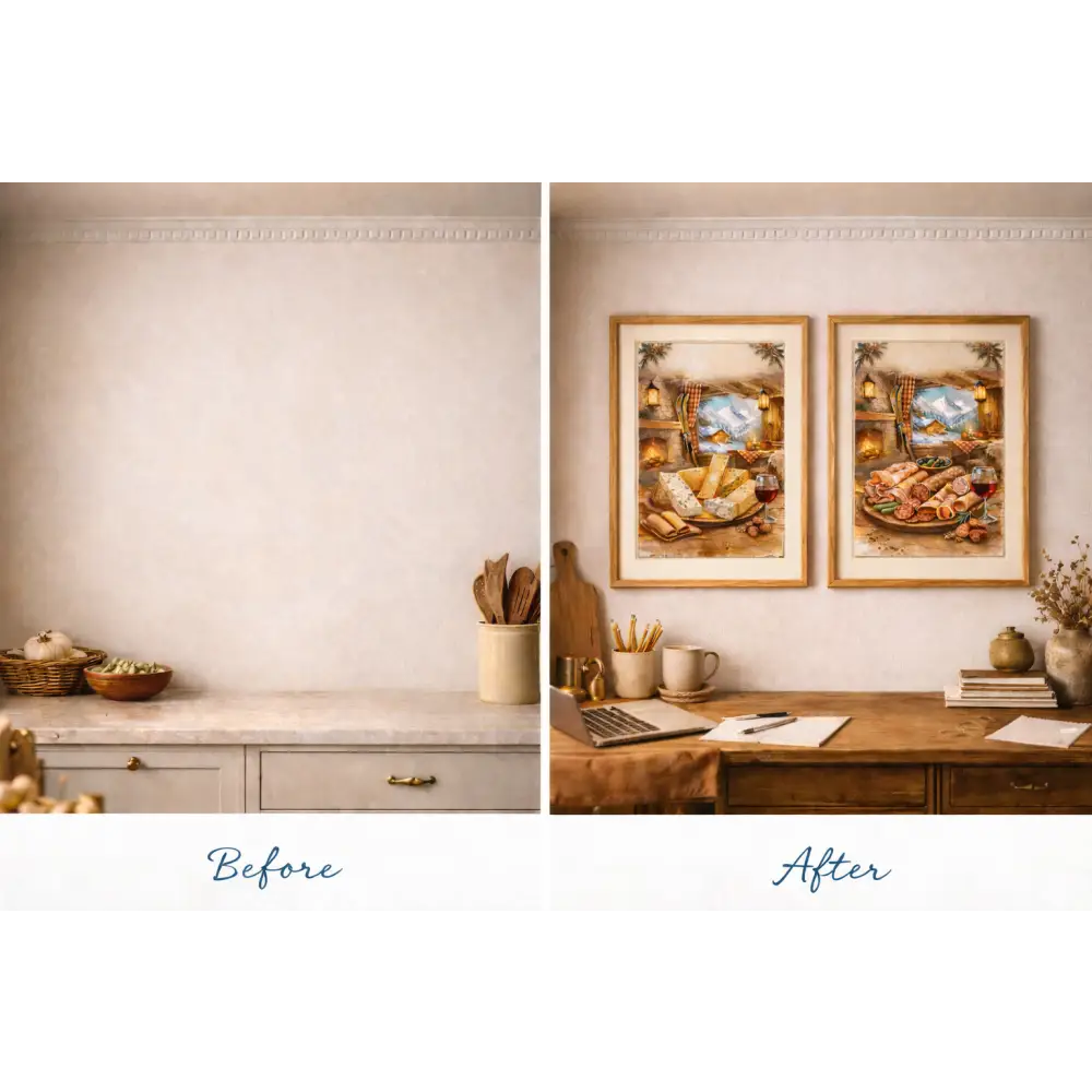 Kitchen Poster Printable – Poster Kitchen Wall Art A3/A4