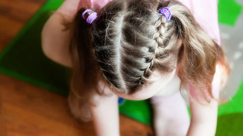 Children's braids hairstyle