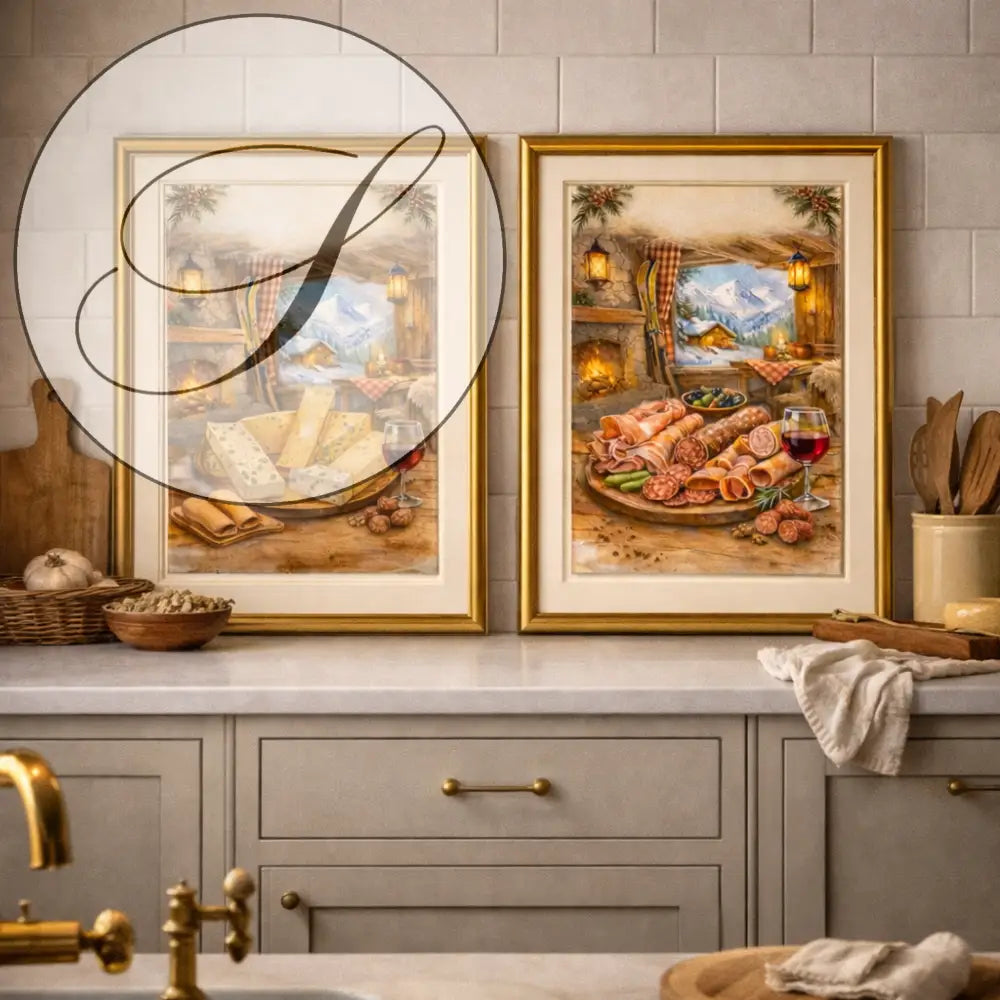 Printable Kitchen Poster – Modern Wall Art for Home Kitchen
