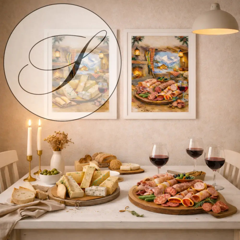 Digital Kitchen Wall Art Printable – Poster Cuisine for Home