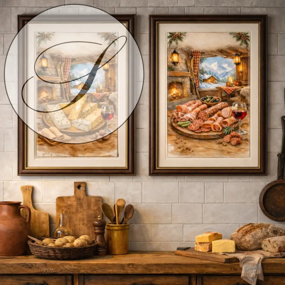 Modern Kitchen Wall Art Printable – Poster Kitchen for Home