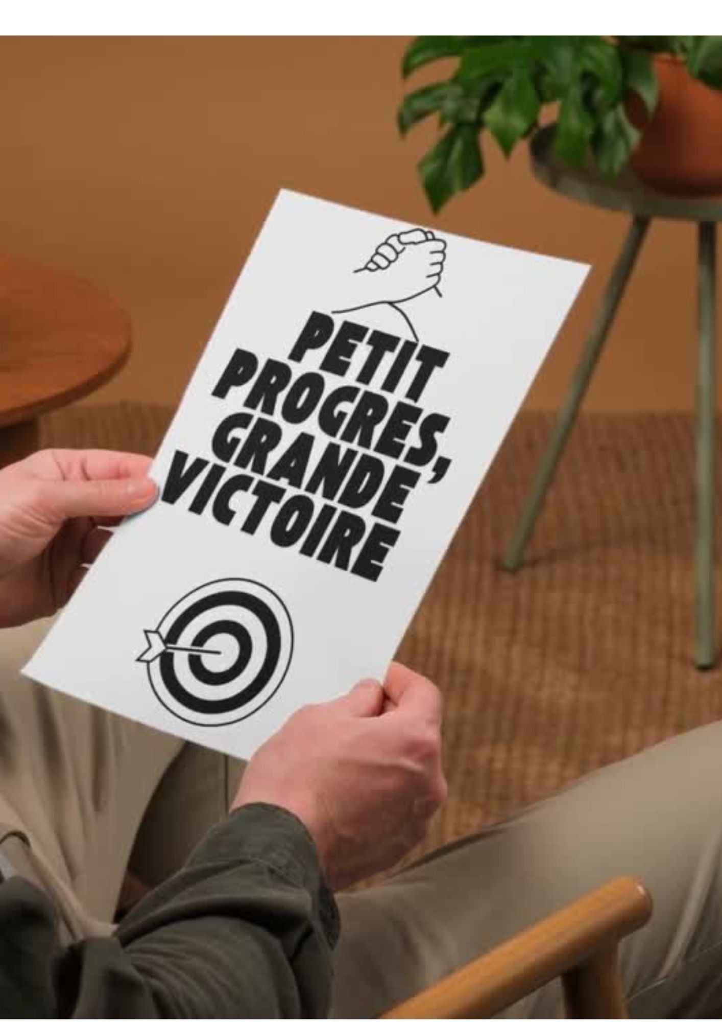 Affiche Motivation — Poster Inspirant,Déco Intérieure