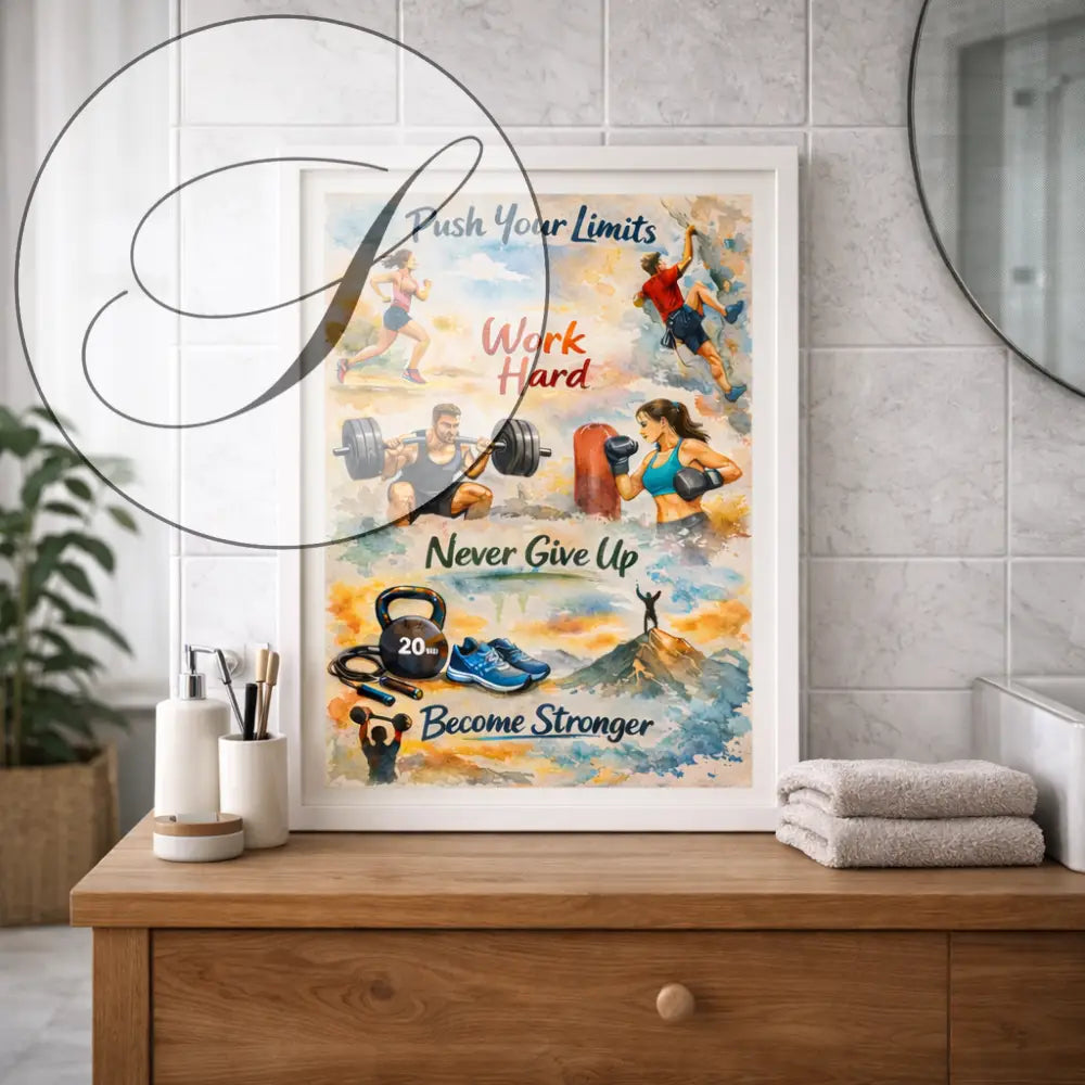 citation motivation sport pdf affiche fitness inspiration