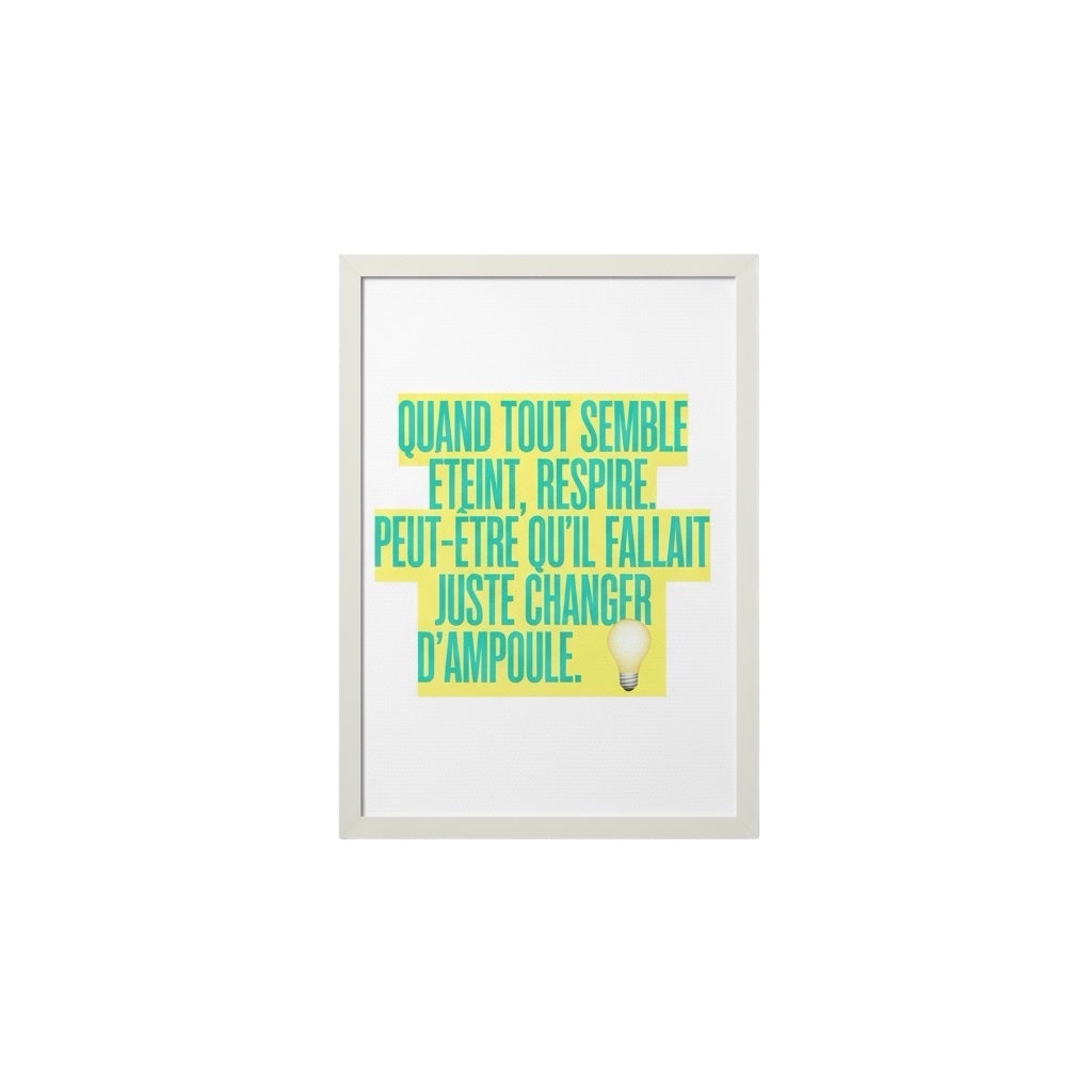 Affiche Motivation Murale – Poster Inspirant Déco Intérieure - Affiches et posters