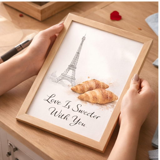Poster Saint Valentin en download pour décoration murale pleine d’émotion
