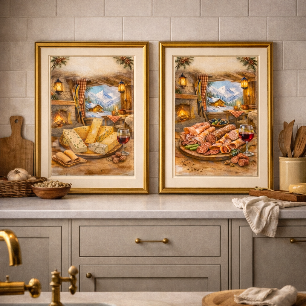 Printable Kitchen Poster – Modern Wall Art for Home Kitchen