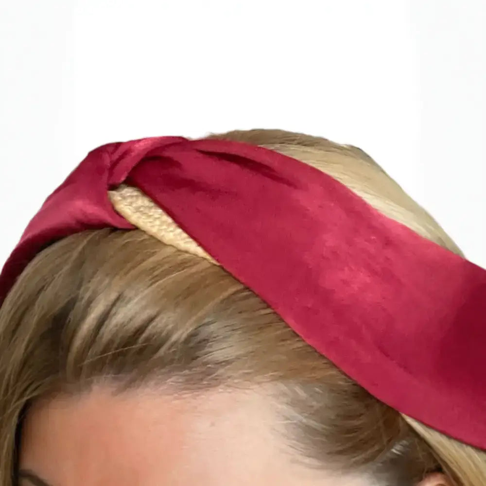 Serre-TêteBordeaux – Accessoire Mode Élégant pour Femme 
