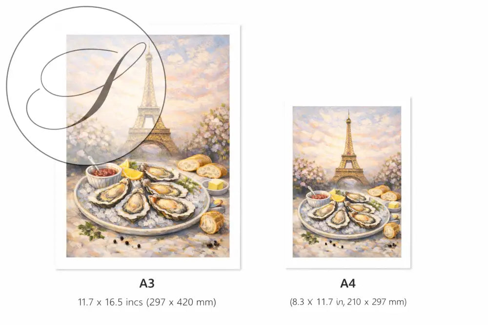 Poster Paris élégant pour deco mural inspiré des souvenirs de Paris