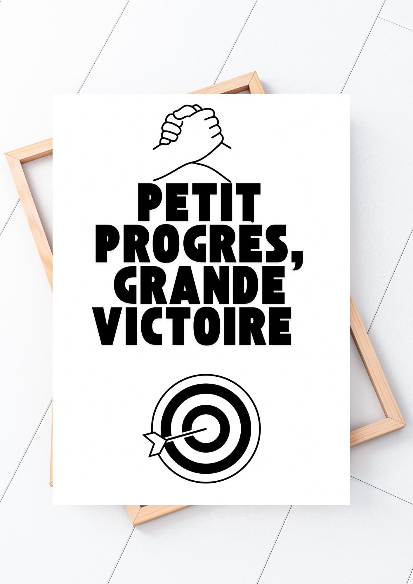 Affiche Motivation — Poster Inspirant,Déco Intérieure