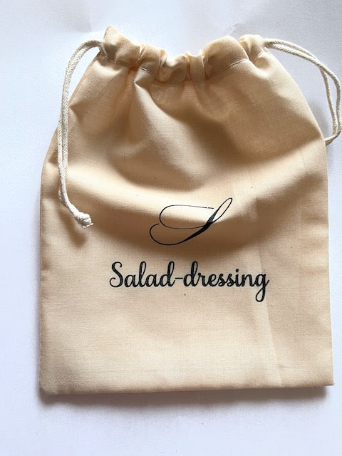 pochette cadeau coton salad-dressing